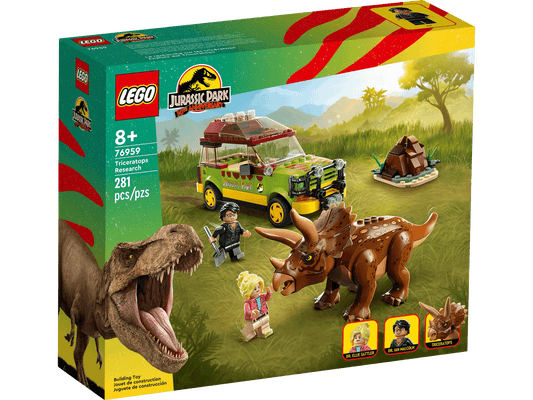 LEGO 76959 Triceratops Research - Jurassic World