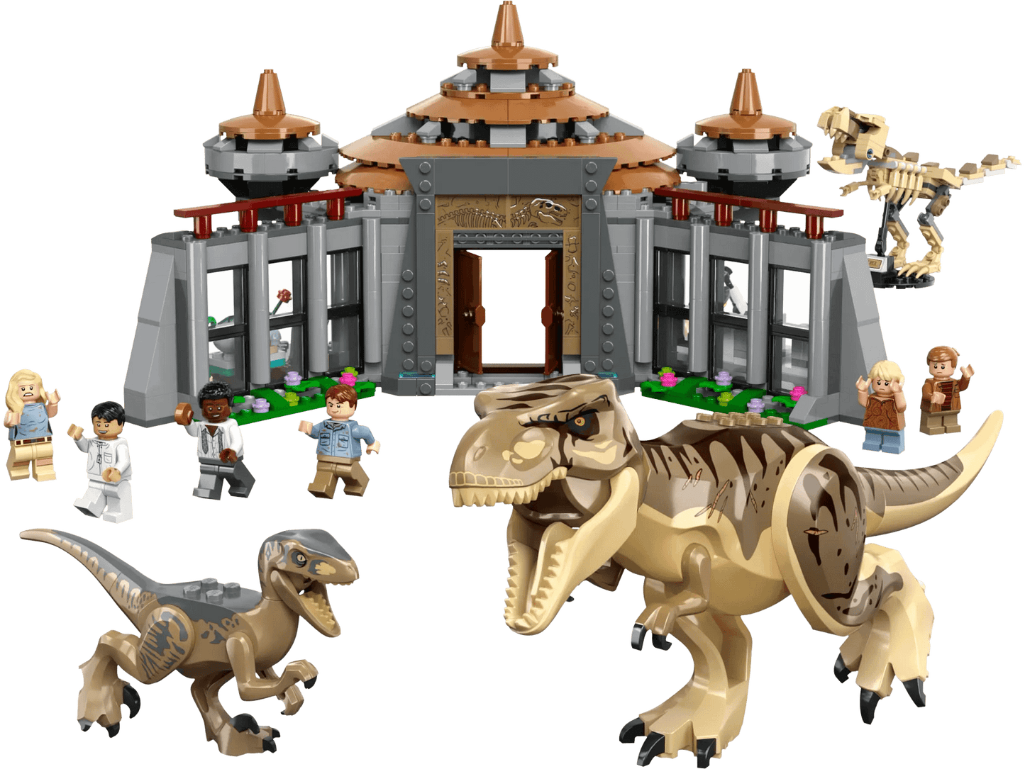 LEGO 76961 Visitor Center: T. rex & Raptor Attack - Jurassic World