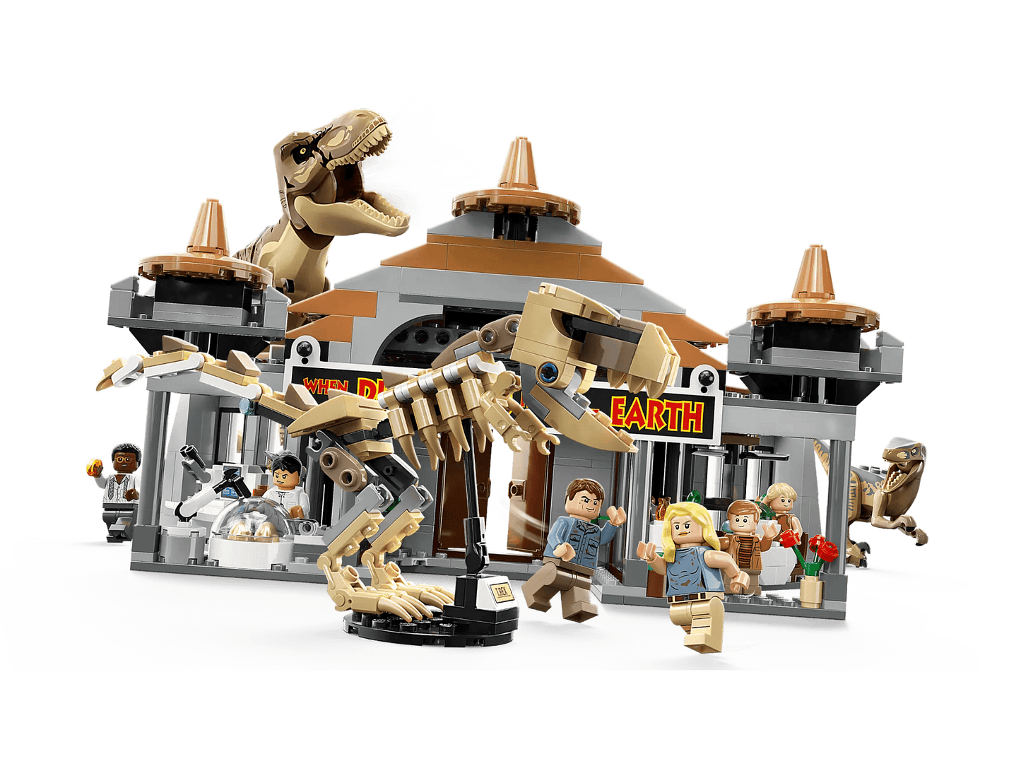 LEGO 76961 Visitor Center: T. rex & Raptor Attack - Jurassic World