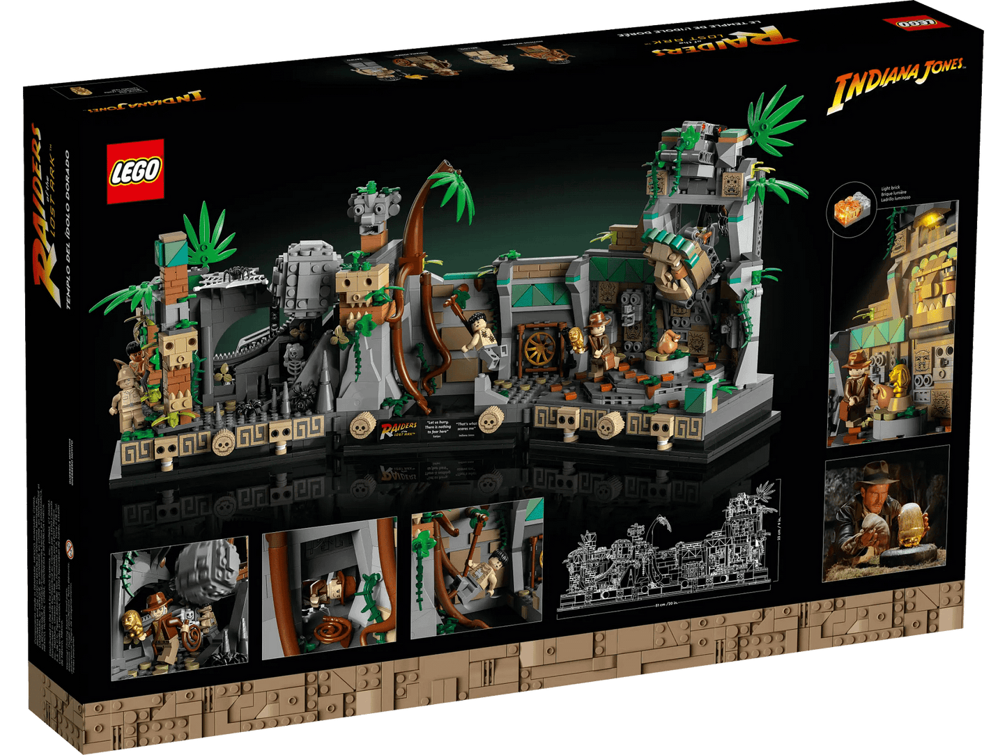 LEGO 77015 Temple Of The Golden Idol - Indiana Jones