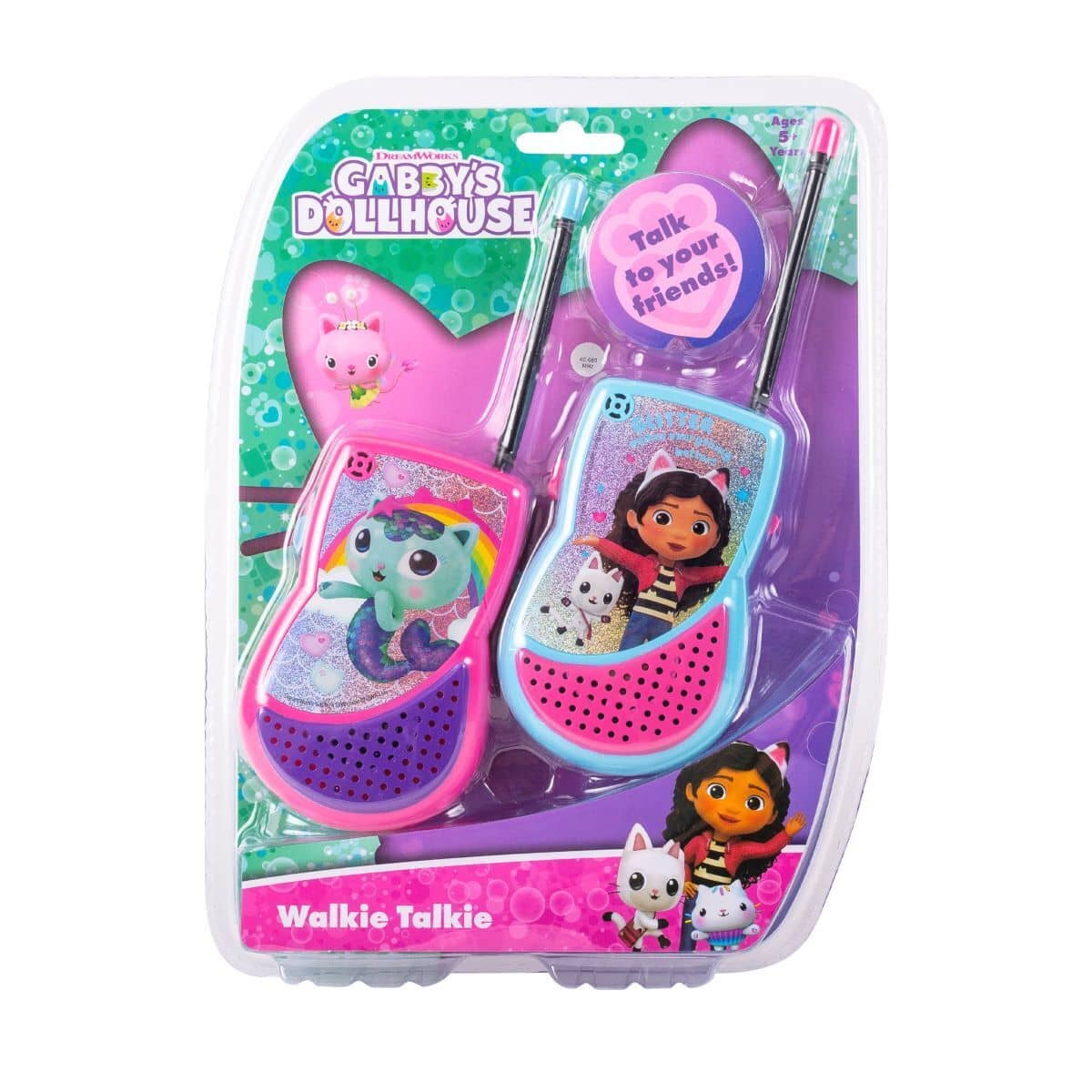 Gabby's Dollhouse - Kids Two-Way Adventure Radio Play Set