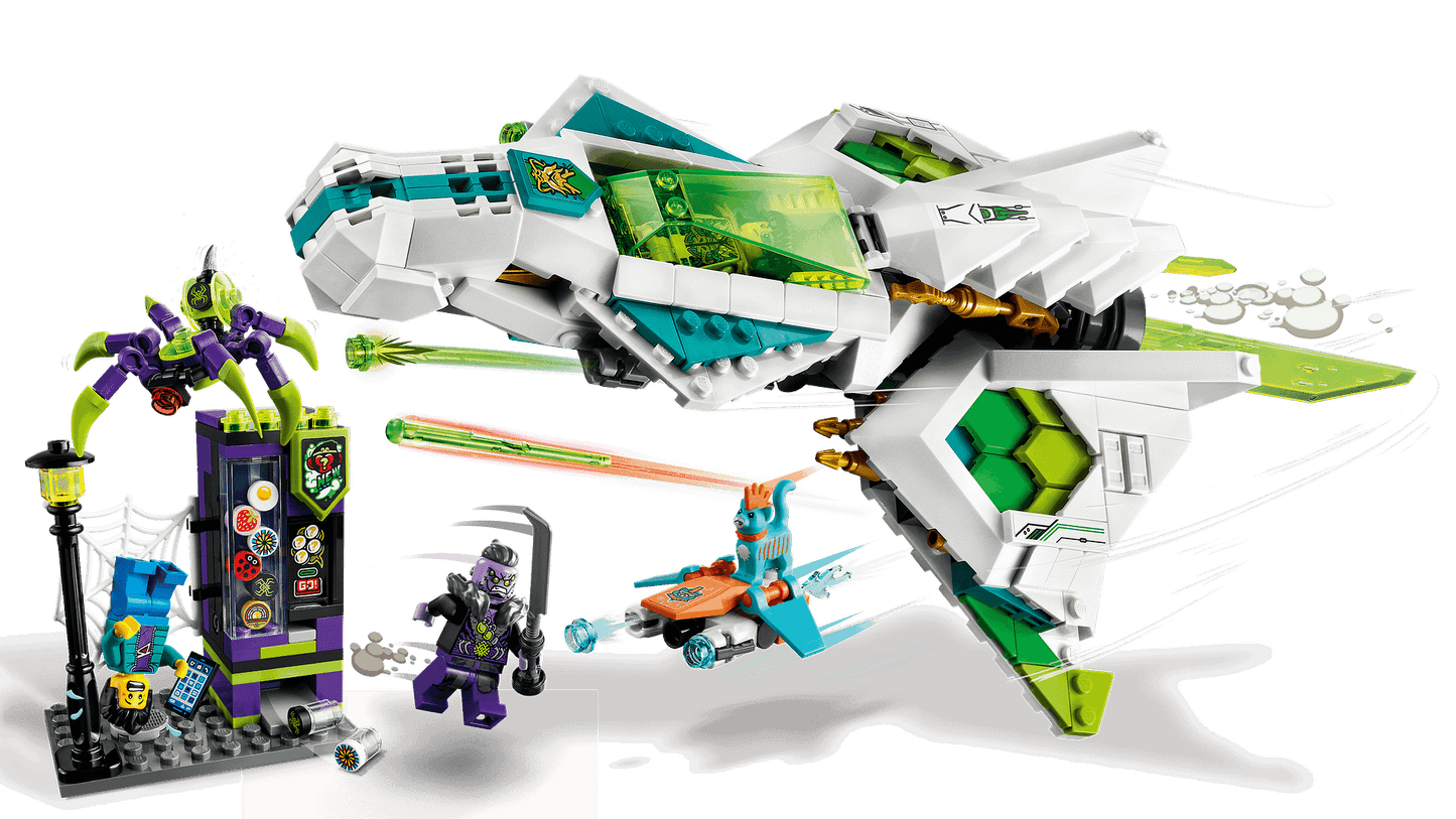 LEGO 80020 White Dragon Horse Jet - Monkie Kid