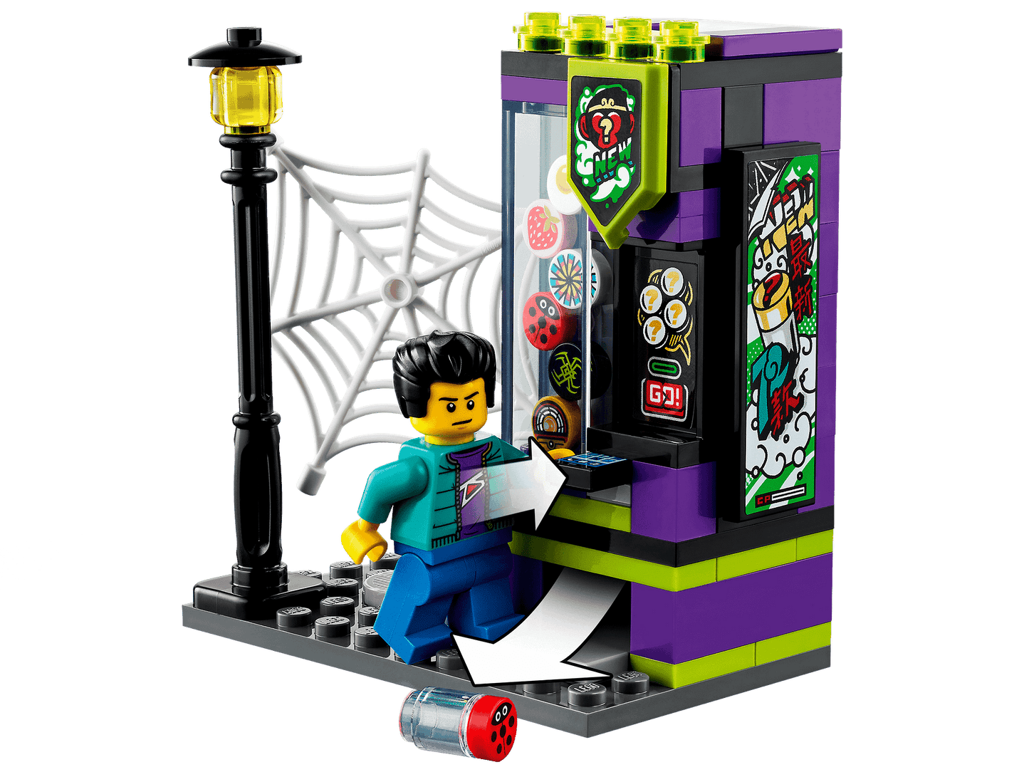 LEGO 80020 White Dragon Horse Jet - Monkie Kid