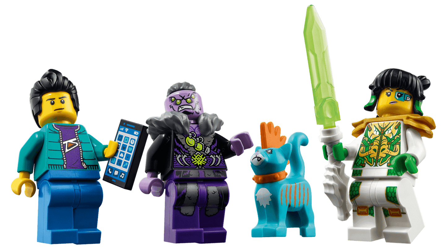 LEGO 80020 White Dragon Horse Jet - Monkie Kid