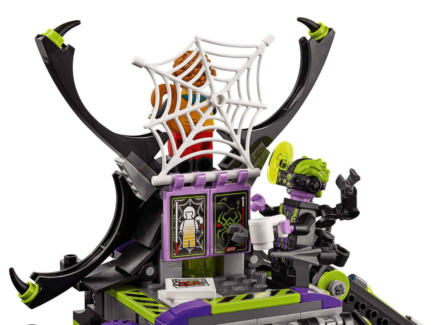 LEGO 80022 Spider Queen's Arachnoid Base - Monkie Kid