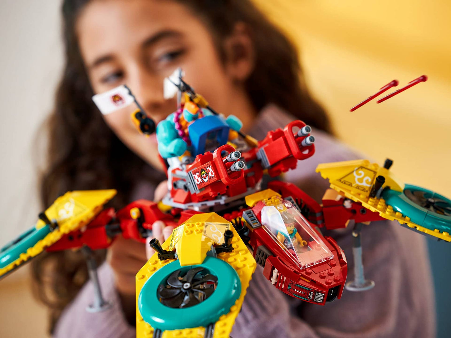 LEGO 80023 Monkie Kid's Team Dronecopter - Monkie Kid