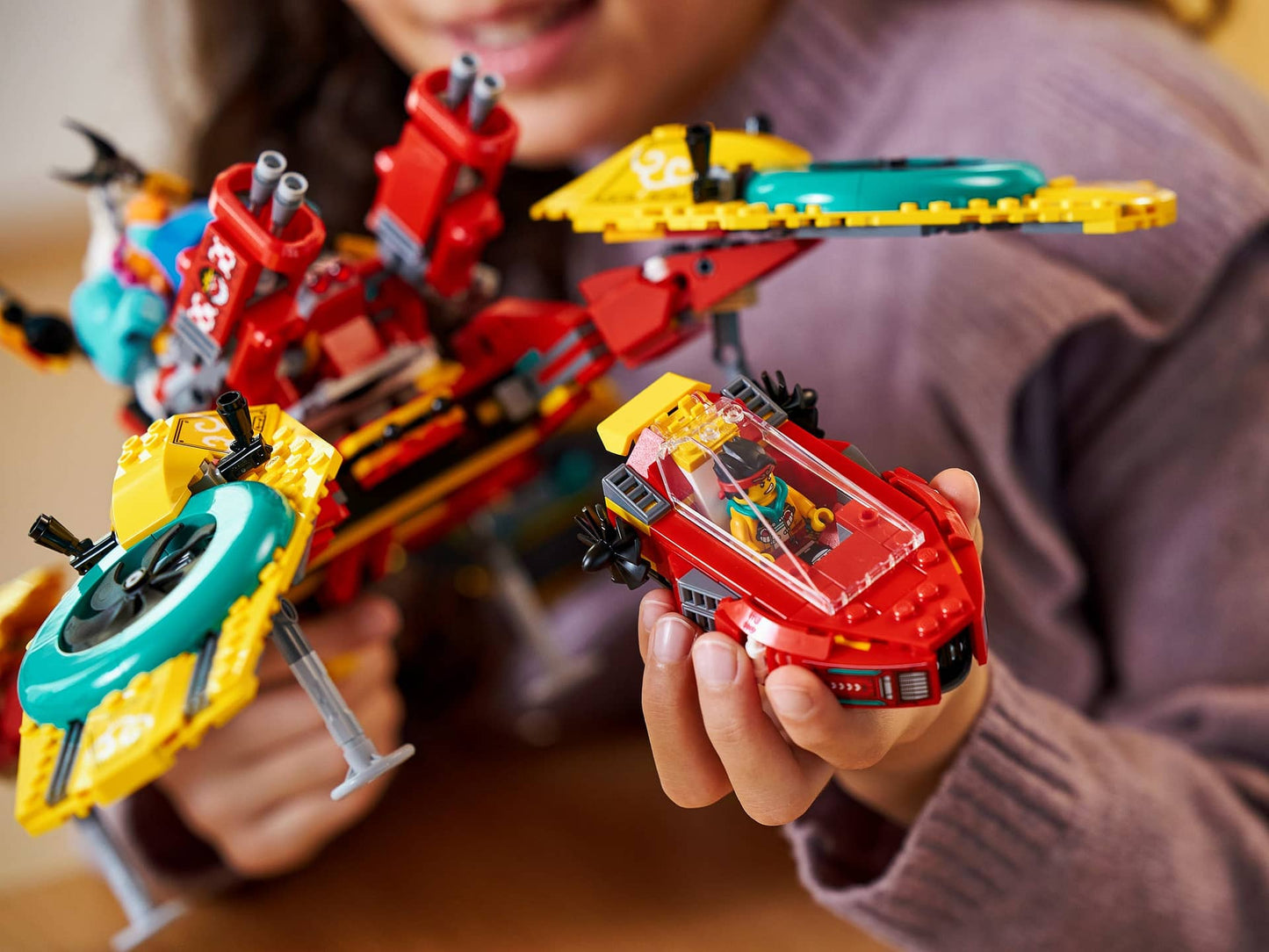 LEGO 80023 Monkie Kid's Team Dronecopter - Monkie Kid