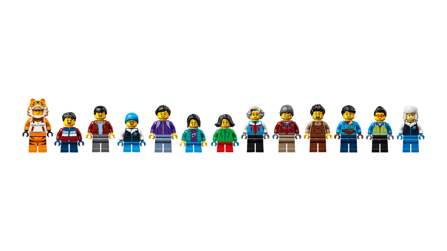 LEGO 80109 Lunar New Year Ice Festival - Chinese Traditional Festivals