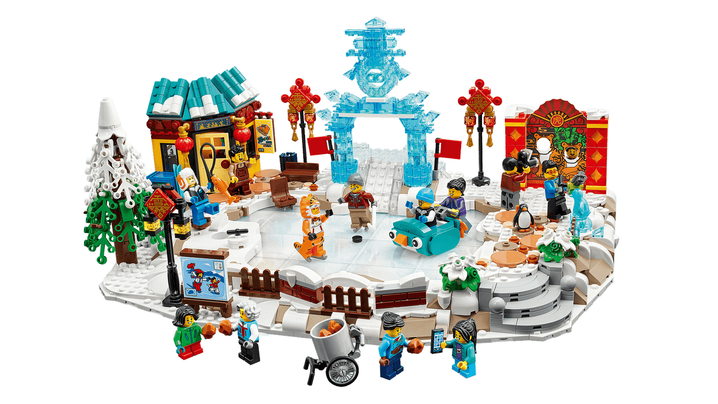 LEGO 80109 Lunar New Year Ice Festival - Chinese Traditional Festivals