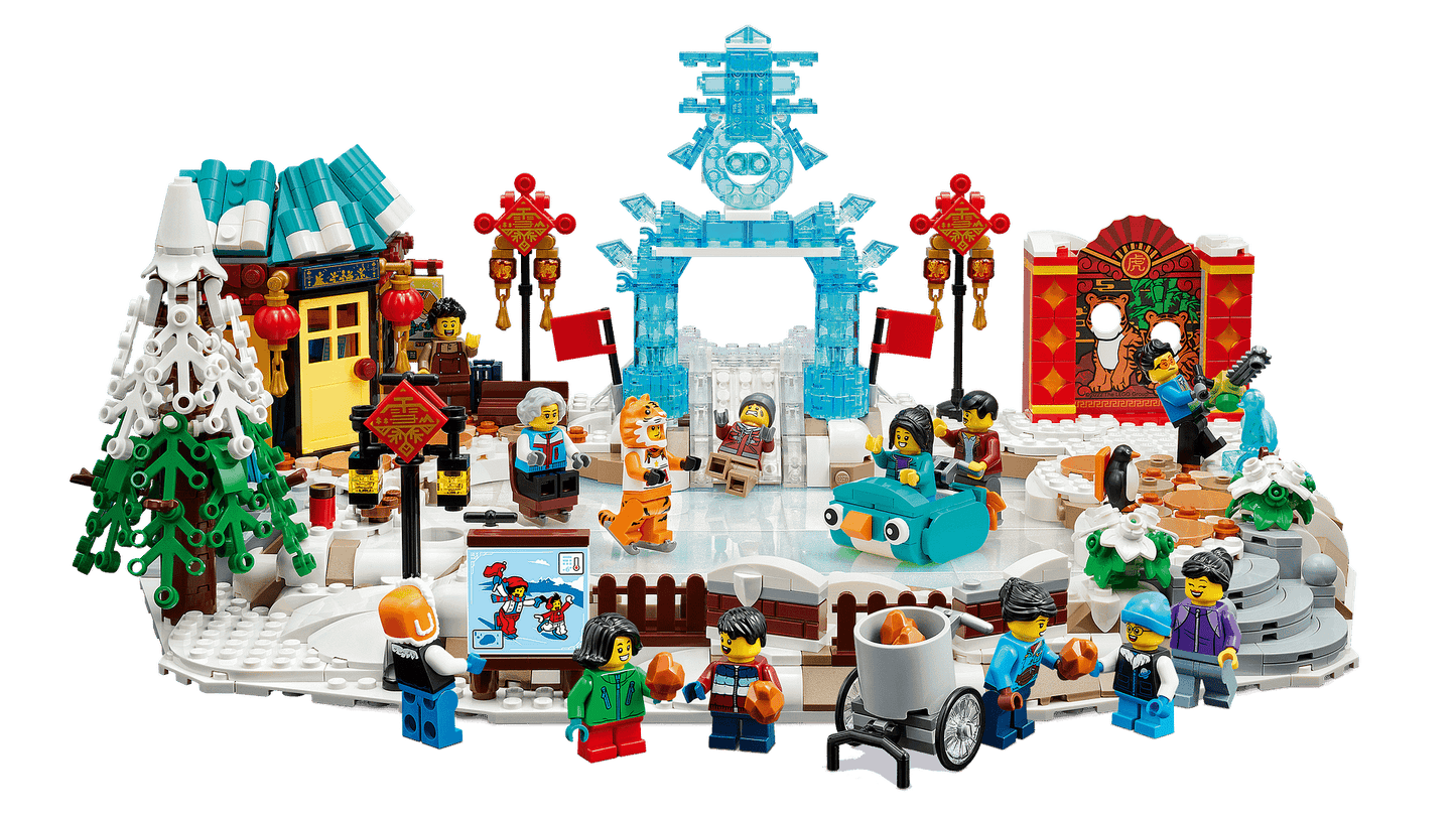 LEGO 80109 Lunar New Year Ice Festival - Chinese Traditional Festivals
