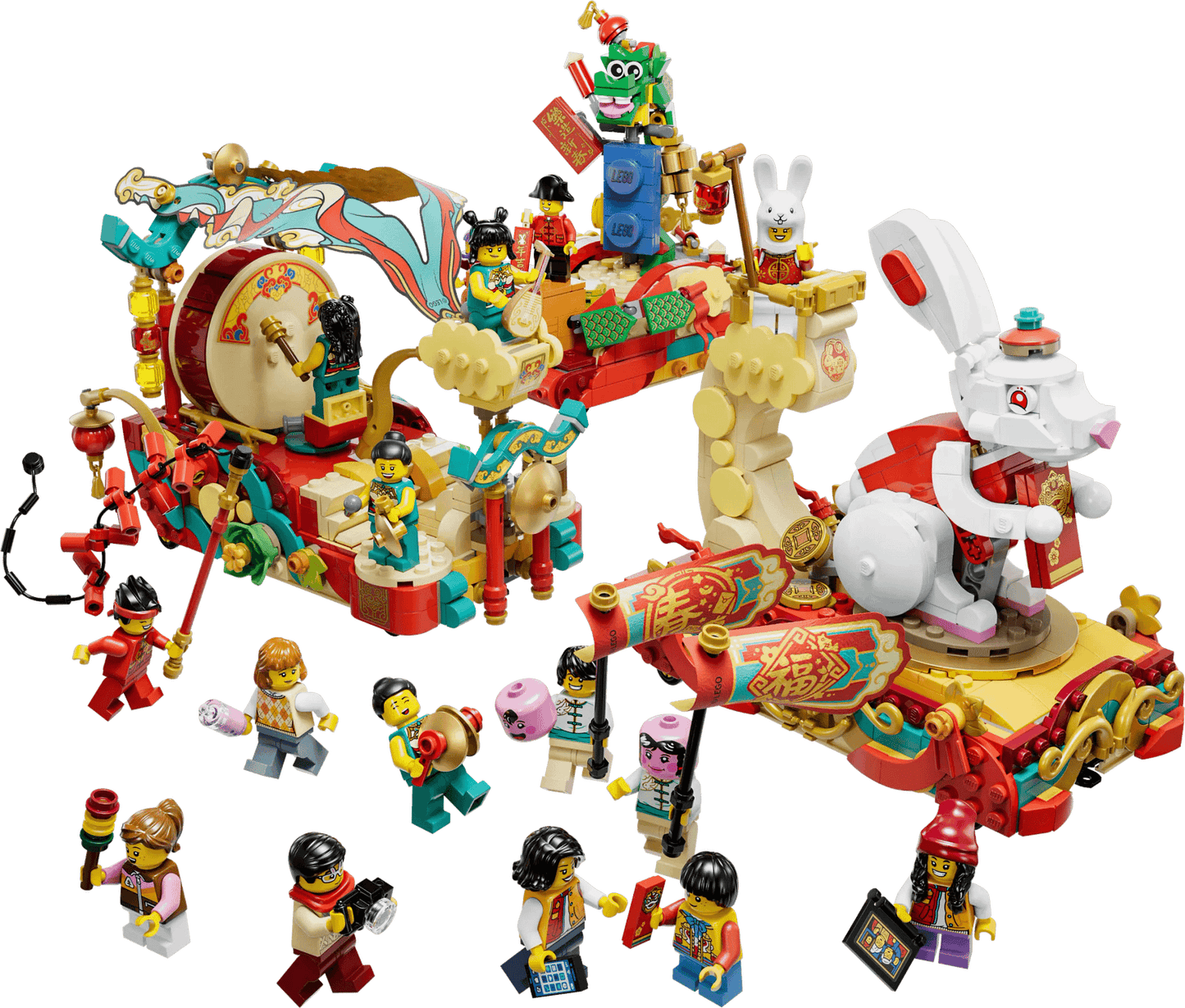 LEGO 80111 Lunar New Year Parade - Chinese Festivals