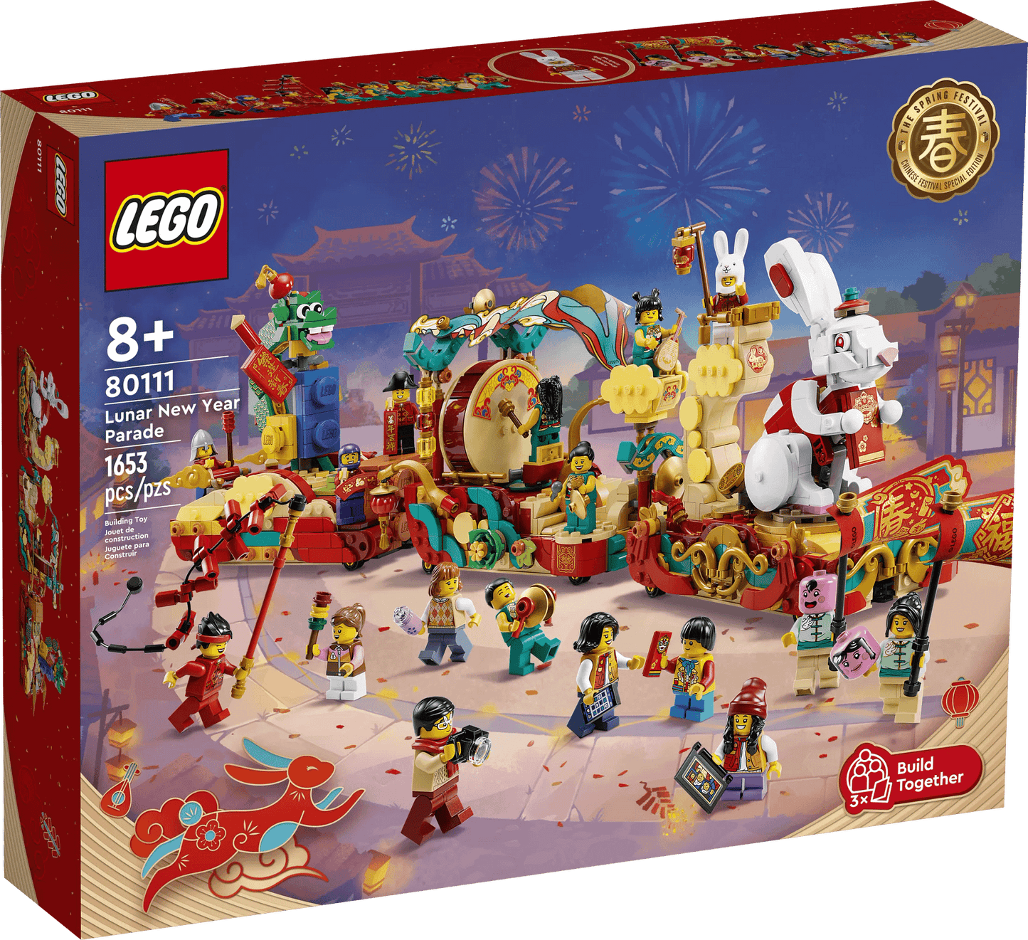 LEGO 80111 Lunar New Year Parade - Chinese Festivals
