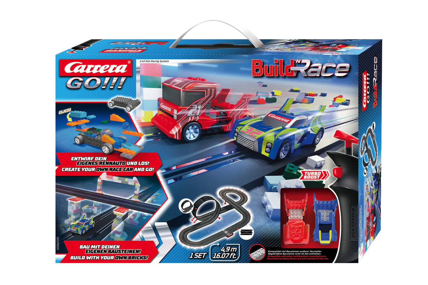 Carrera - Go Build 'n Race - Racing Set 4.9