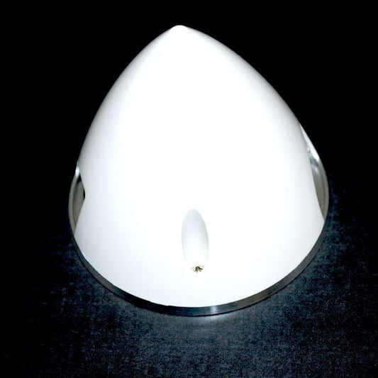 Ty1 Spinner 57mm Aluminium Back White Ty7557w