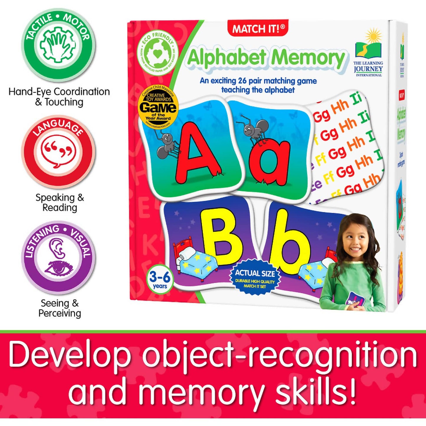 U Games - Match It! Memory Alphabet - The Learning Journey