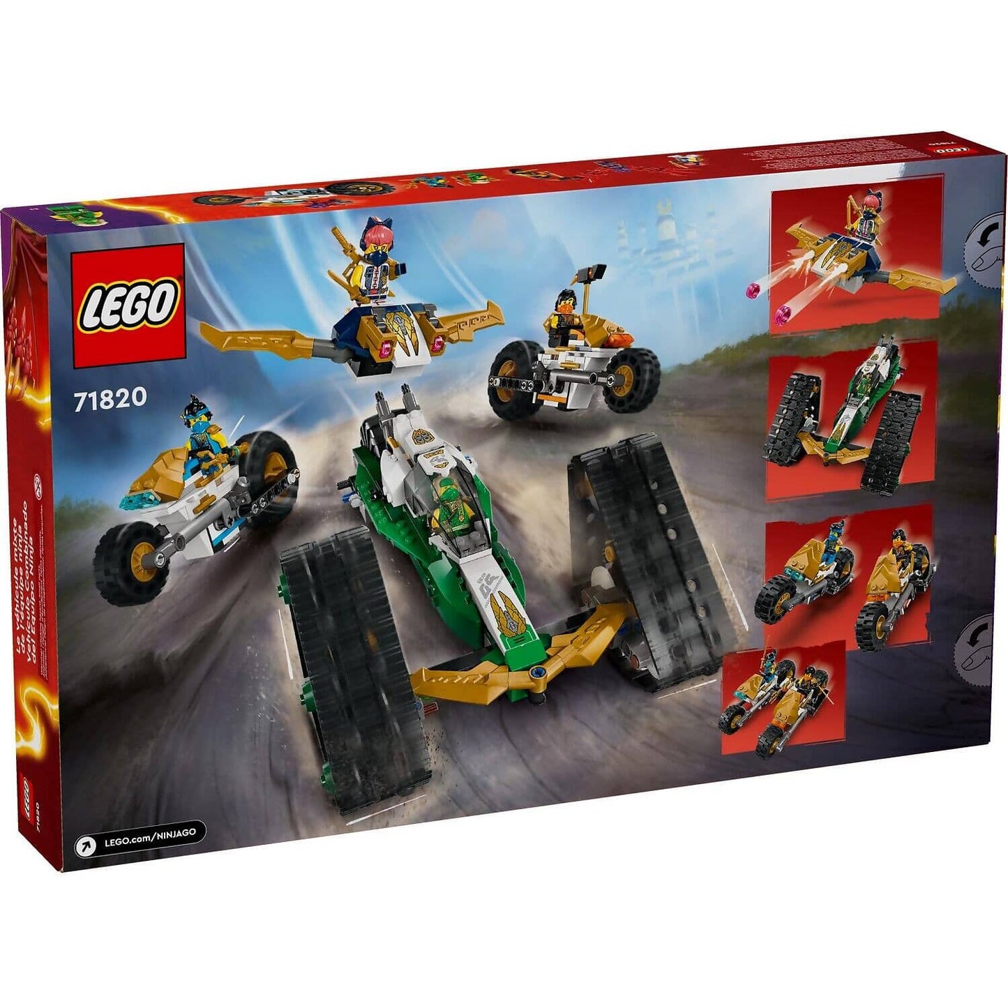 LEGO 71820 Ninja Team Combo Vehicle - Ninjago