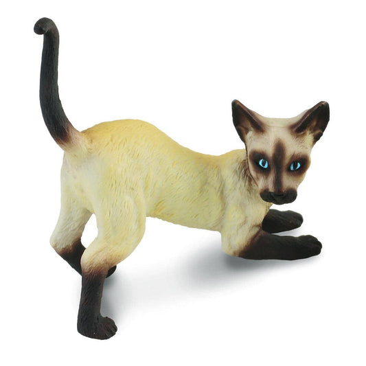 CollectA - Siamese Cat Stretching Animal Figurine