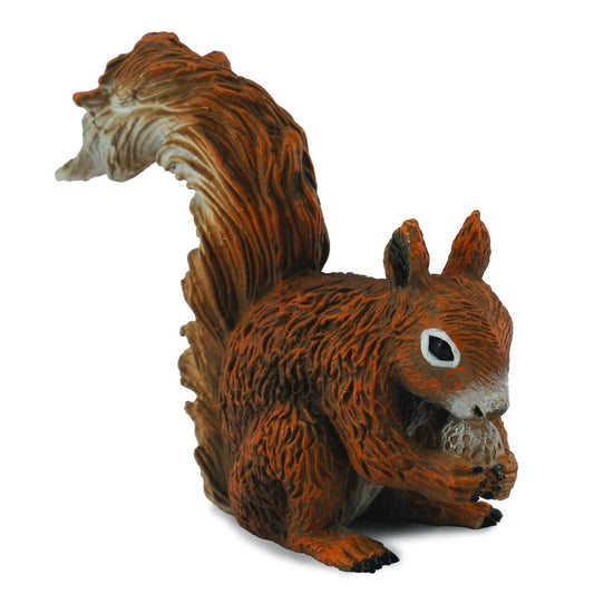 CollectA - Red Squirrel Eating Animal Figurine