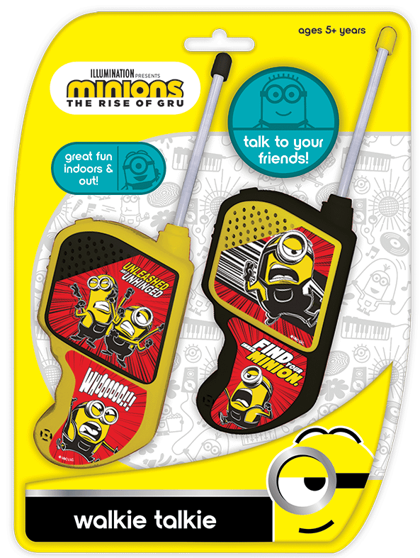 Minions Walkie Talkie Play Set