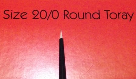 DELTA PAINT BRUSH ROUND 20/0