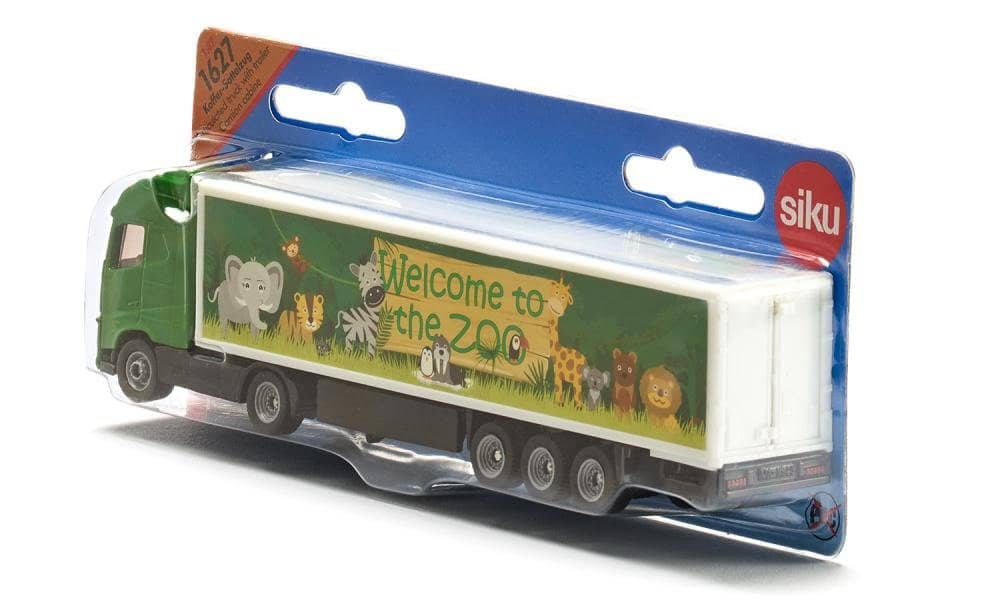 Siku - Articulated Truck With Trailer - Realistic Load-Up Transport Vehicle For Kids  Load-up 1:87 Die-Cast Model