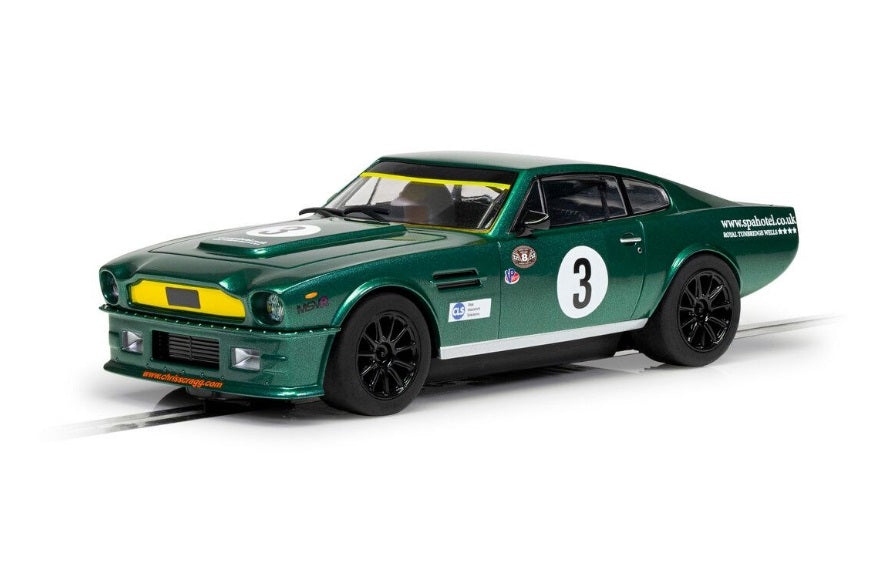 Scalextric C4256 ASTON MARTIN V8 Chris Scragg Racing slot car also suits Carrera