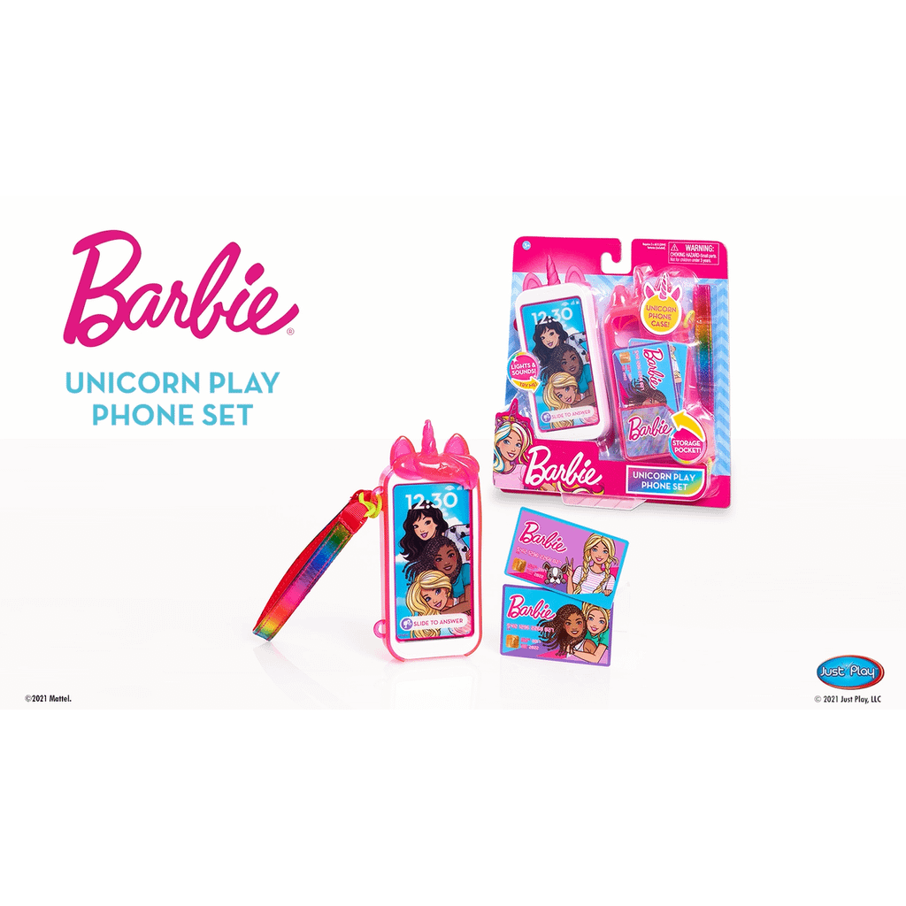 Barbie Unicorn Play Phone Set