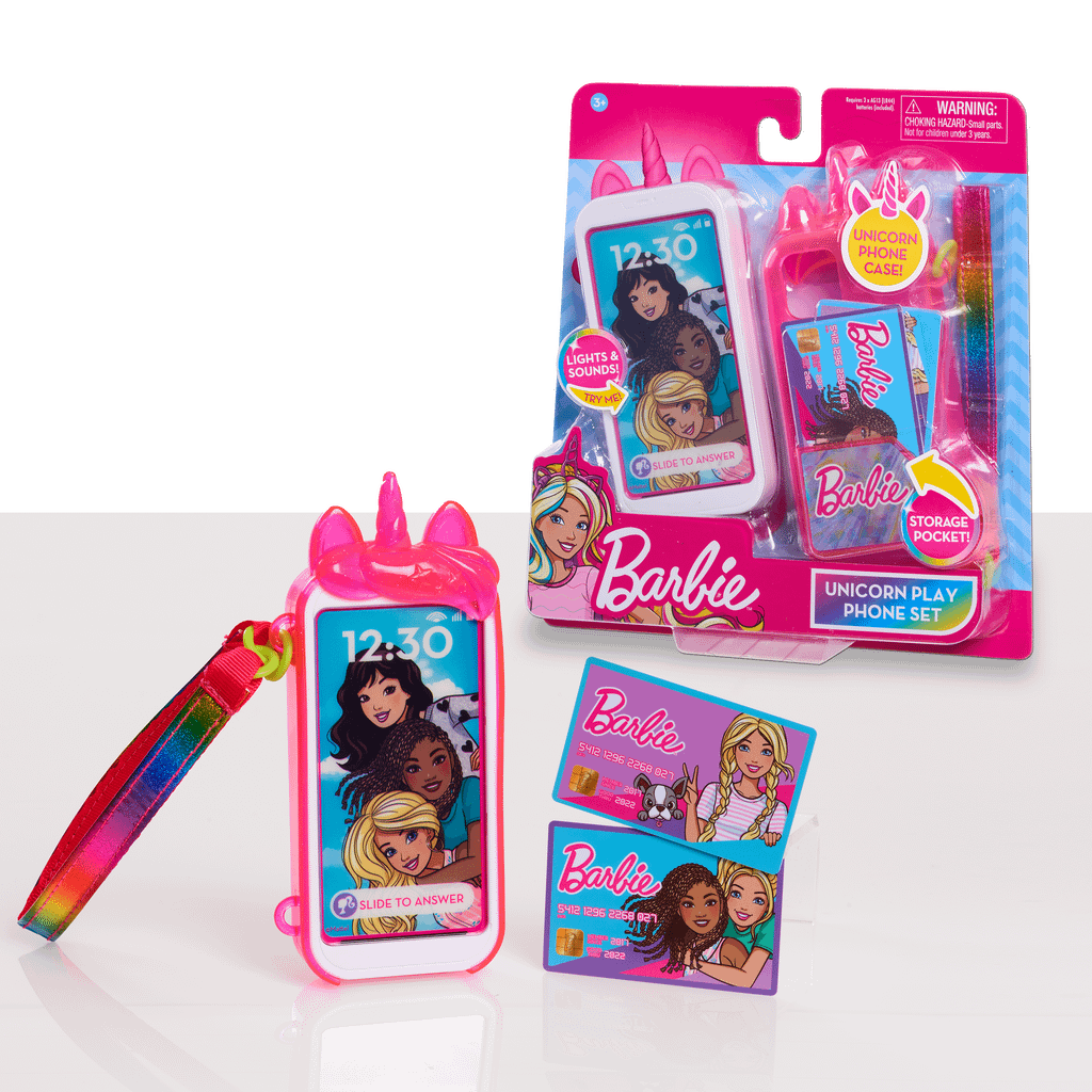 Barbie Unicorn Play Phone Set
