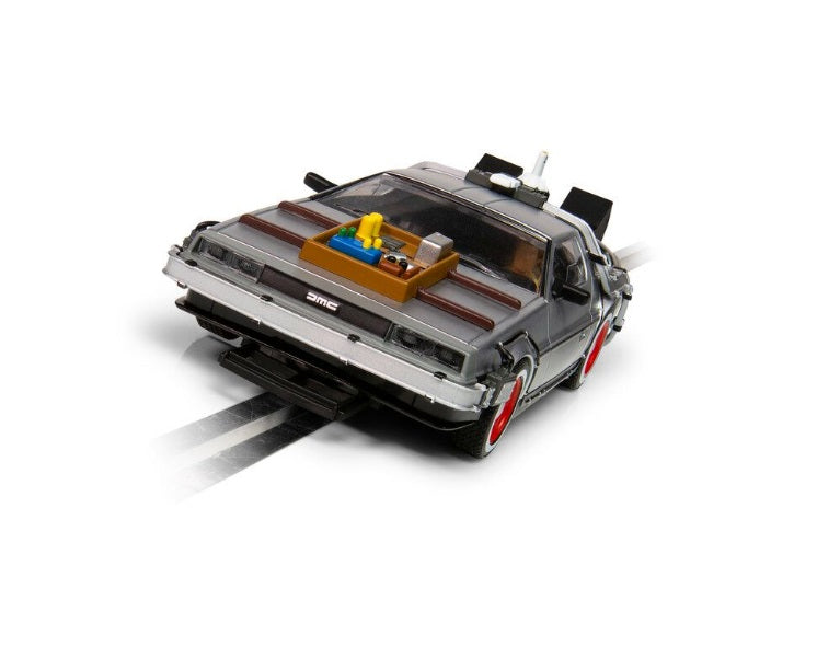 Scalextric C4307 DeLorean Back to the Future 3 slot car also suits Carrera