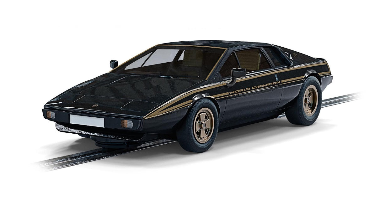 Scalextric C4253 Lotus Esprite S2 World Championship Commemorative slot car also suits Carrera