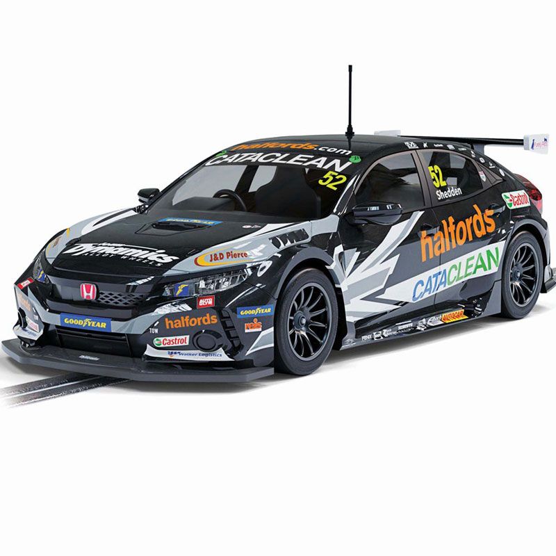Scalextric C4297 Honda Civic Type R BTCC 2021 Golden Shedden slot car also suits Carrera