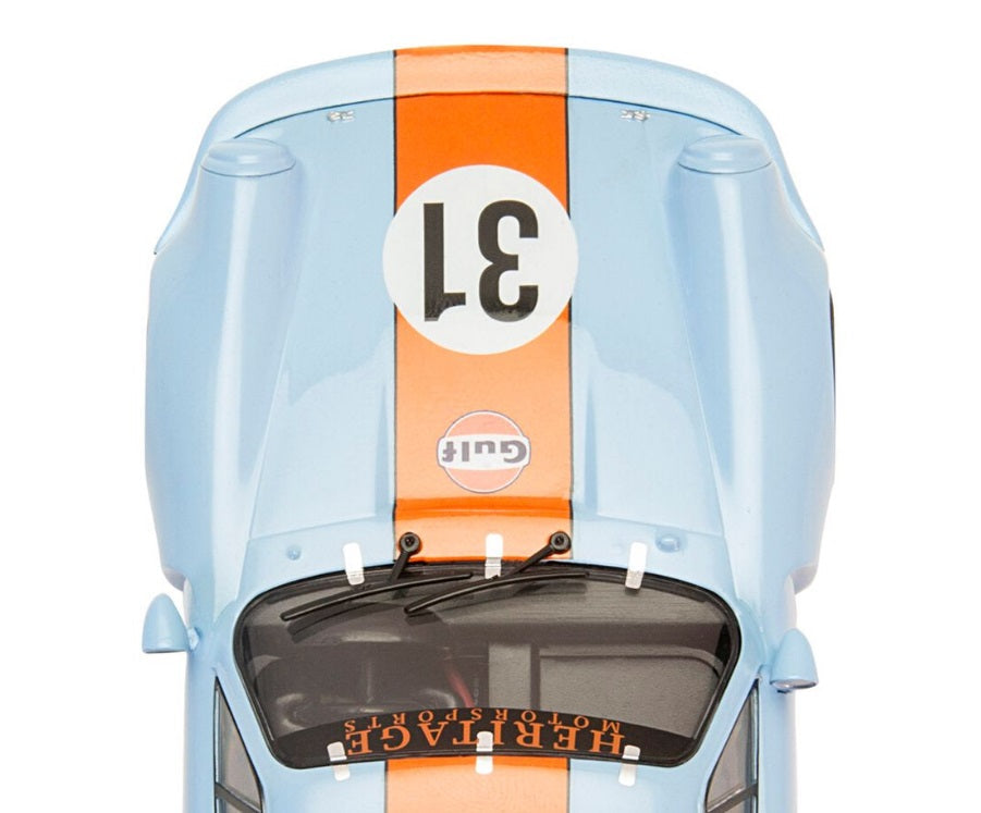 Scalextric C4304 Porsche 911 Carrera RSR 3 0 Gulf Edition slot car also suits Carrera