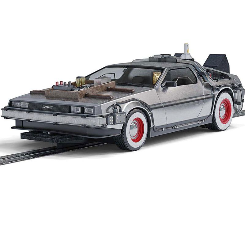 Scalextric C4307 DeLorean Back to the Future 3 slot car also suits Carrera
