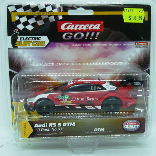 CARRERA GO Audi RS 5 DTM R Rast No 33