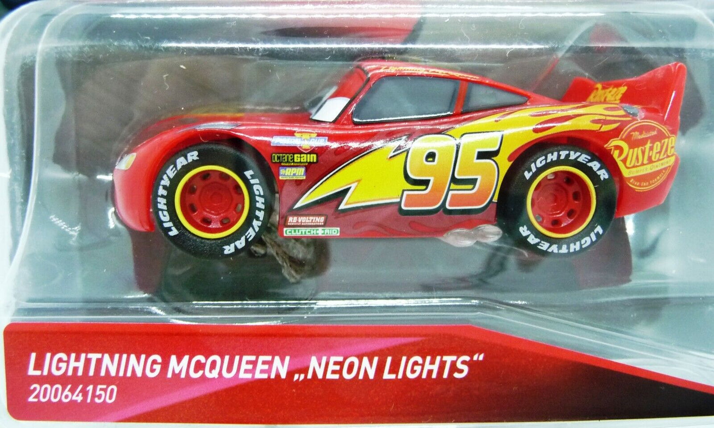 CARRERA GO Disney Pixar CARS Lightning McQueen Neon Lights