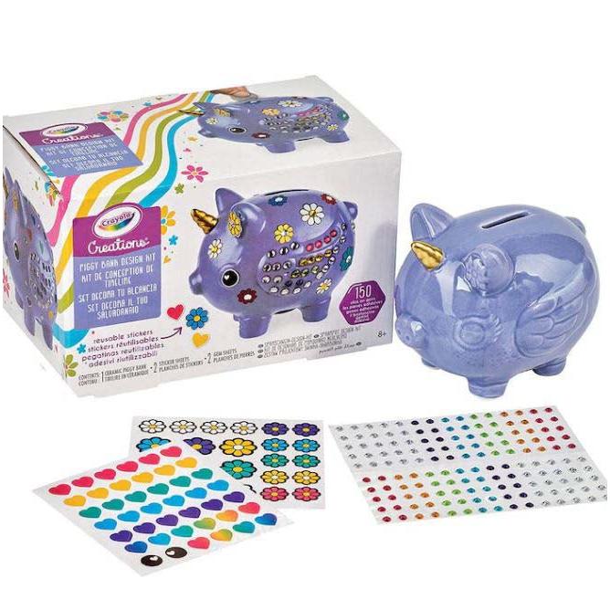 Crayola - Crayola Creations Piggy Bank Design Kit