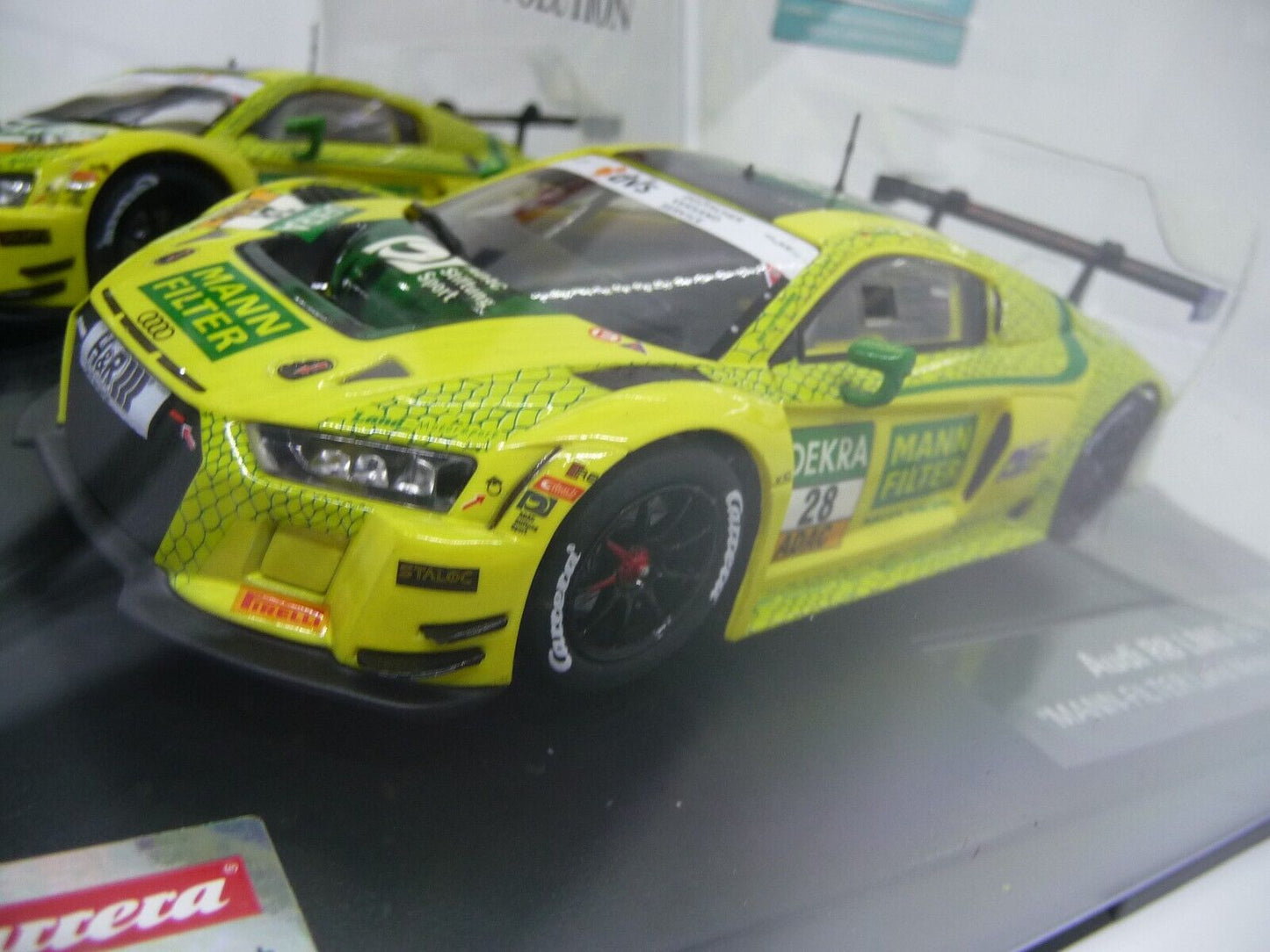 Carrera Evolution 1:32 - AUDI R8 LMS GT3 MANN FILTER land MS No.28 - Slot Car Also Suits Scalextric