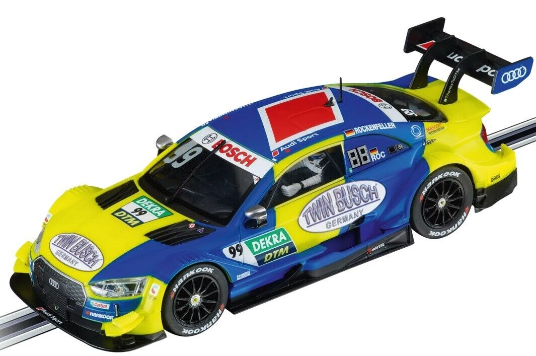 Carrera Evolution 1:32 - AUDI RS 5 DTM M.ROCKENFELLER NO.99 - Slot Car Also Suits Scalextric