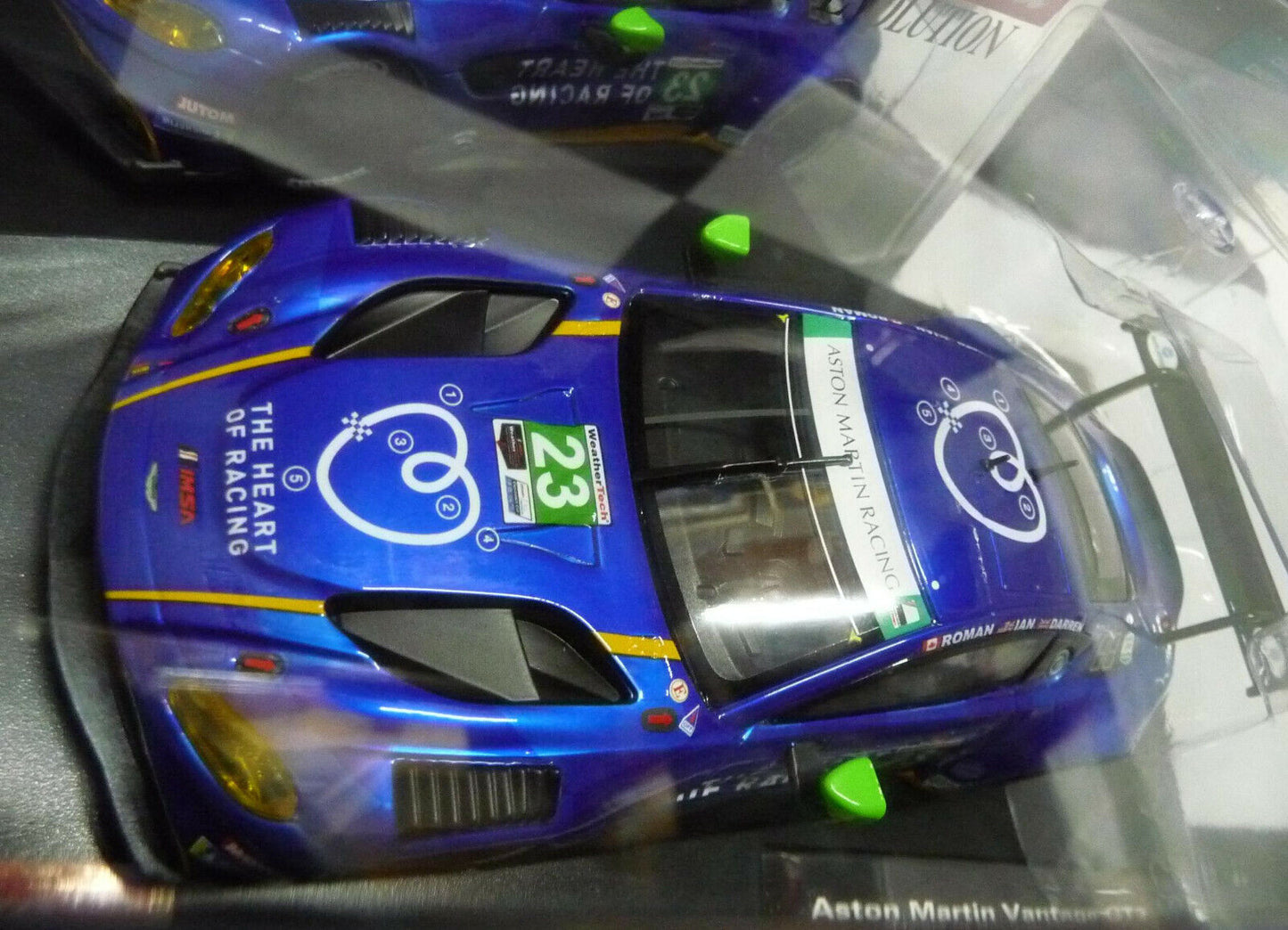 Carrera Evolution 1:32 - Aston Martin Vantage GT3 Heart Of Racing No23 - Slot Car Also Suits Scalextric