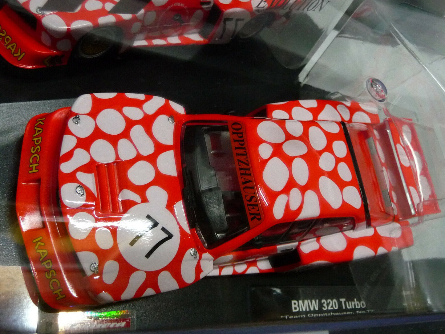 Carrera Evolution 1:32 - BMW 320 Turbo Team Oppitzhauser No77 - Slot Car Also Suits Scalextric