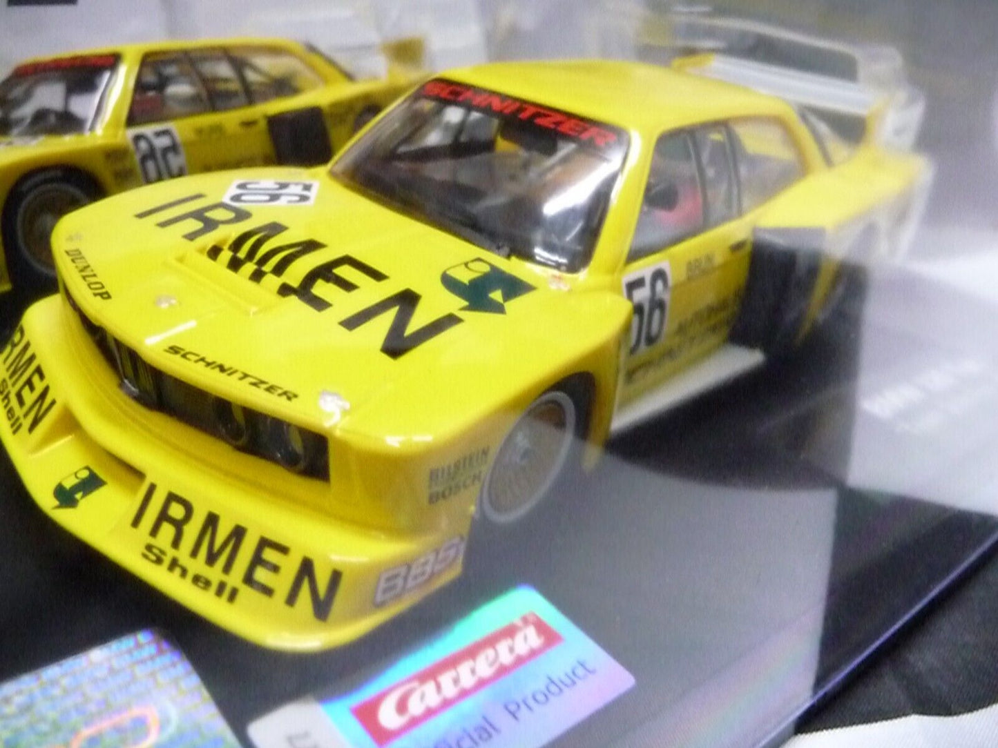 Carrera Evolution 1:32 - BMW 320 Turbo Team Schnitzer No. 56 - Slot Car Also Suits Scalextric