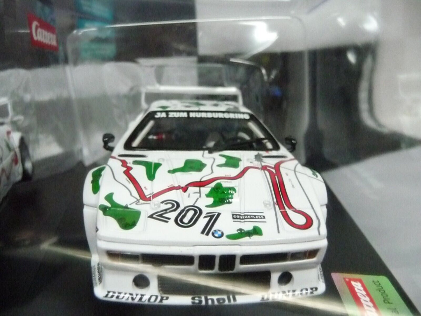 Carrera Evolution 1:32 - BMW M1 Procar No201 Nurburgring 1000km 1980 - Slot Car Also Suits Scalextric