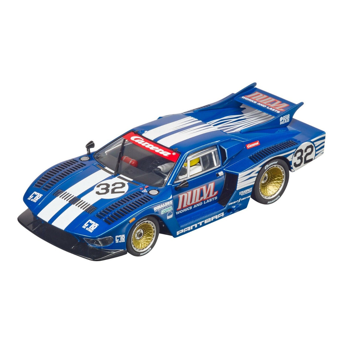 Carrera Evolution 1:32 - De Tomaso Pantera Gr.5 No32 - Slot Car Also Suits Scalextric