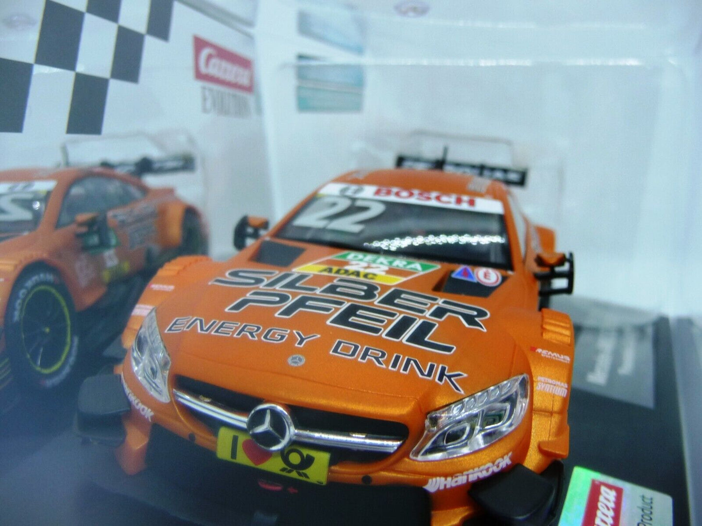 Carrera Evolution 1:32 - Mercedes C63 AMG DTM Presentation Car 2018 - Slot Car Also Suits Scalextric