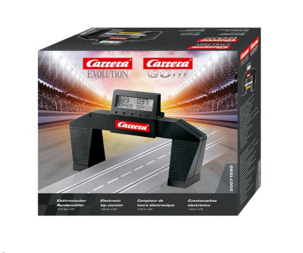 Carrera Electronic Lap Counter Scale 1:43 to 1:24