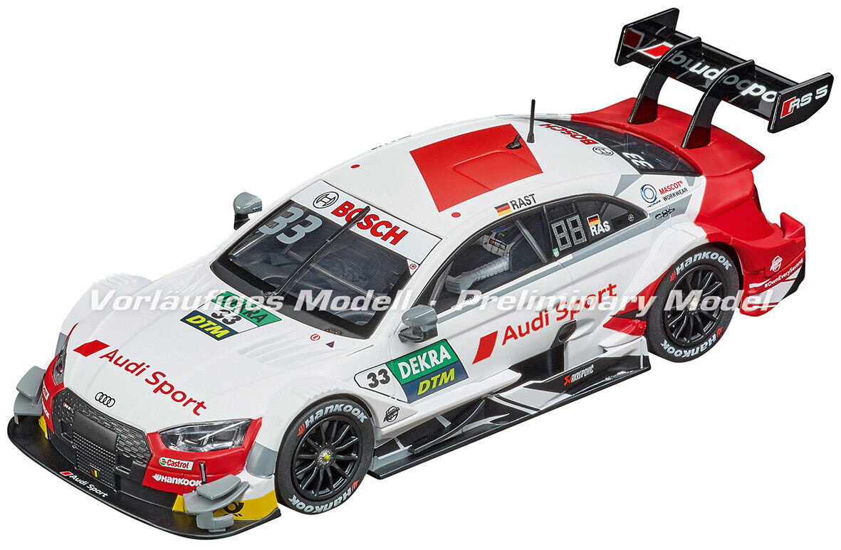 Carrera Evolution 1:32 - Audi RS5 DTM R Rast No33 - Slot Car Also Suits Scalextric