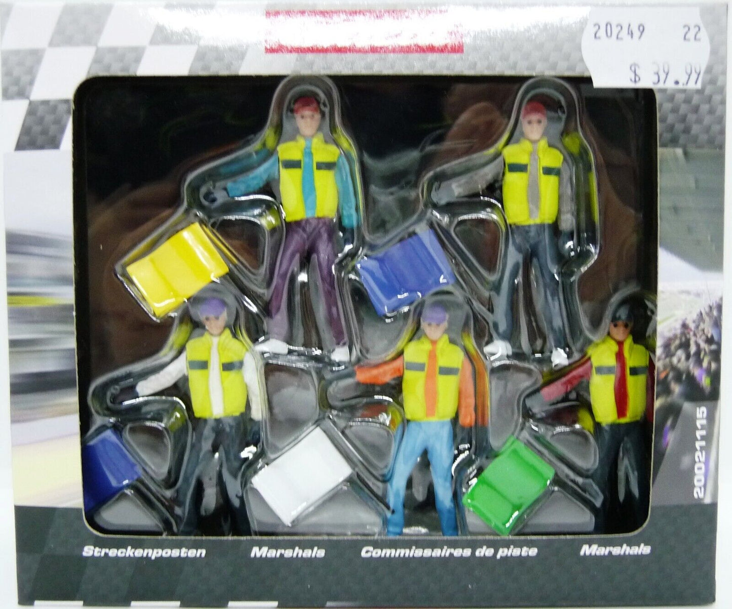 Carrera Set of Figures Marshals Scale 1:32
