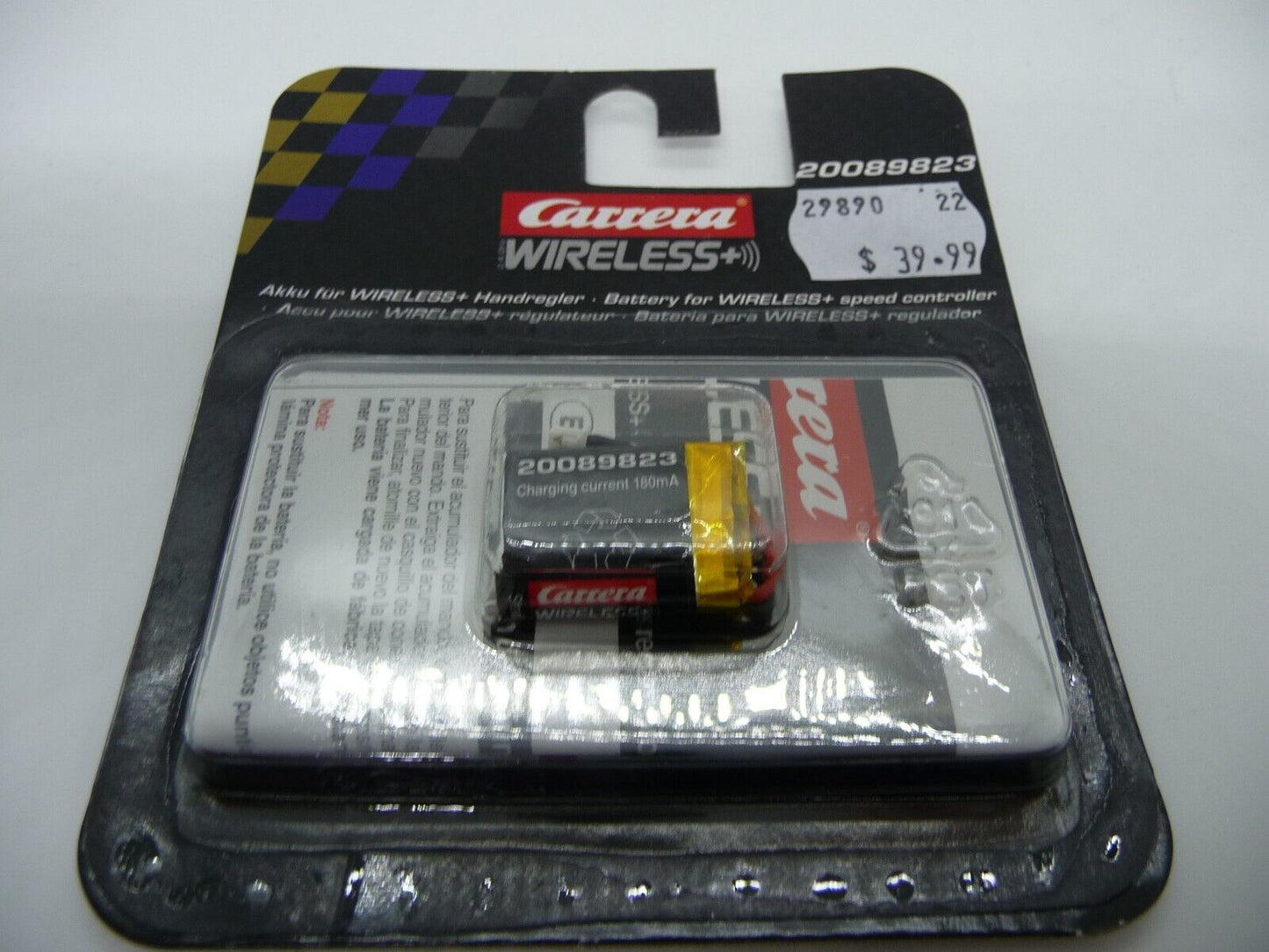 Carrera battery for Wireless+ Speed controller.