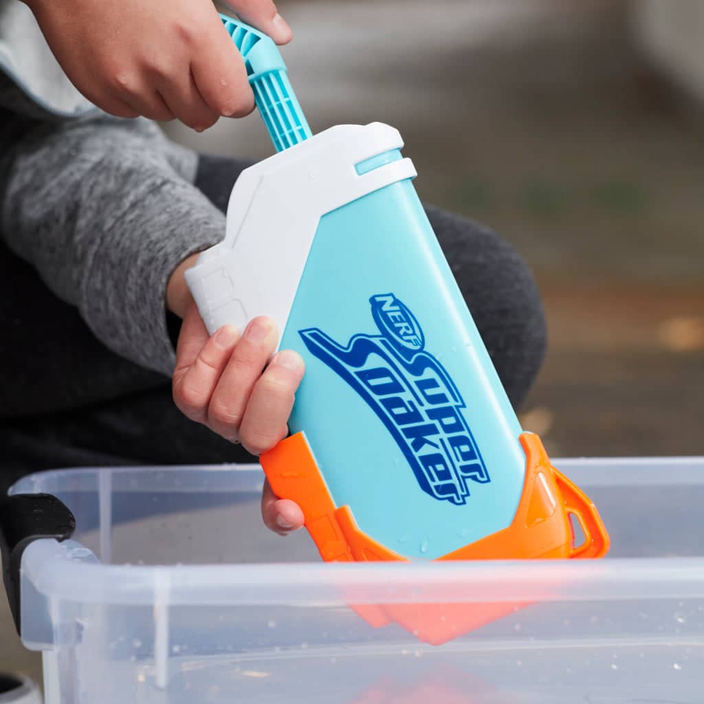 Nerf Super Soaker Torrent Water Blaster Pump To Fire A Flooding Blast Of Water Outdoor Water-blasting Fun