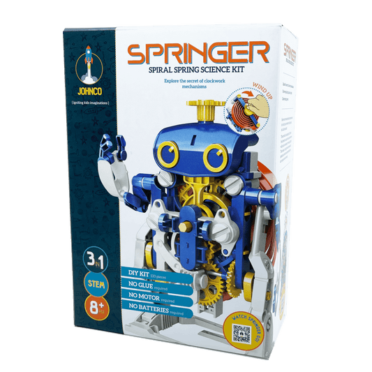 Springer Spiral Spring Robot Car Science Kit Stem